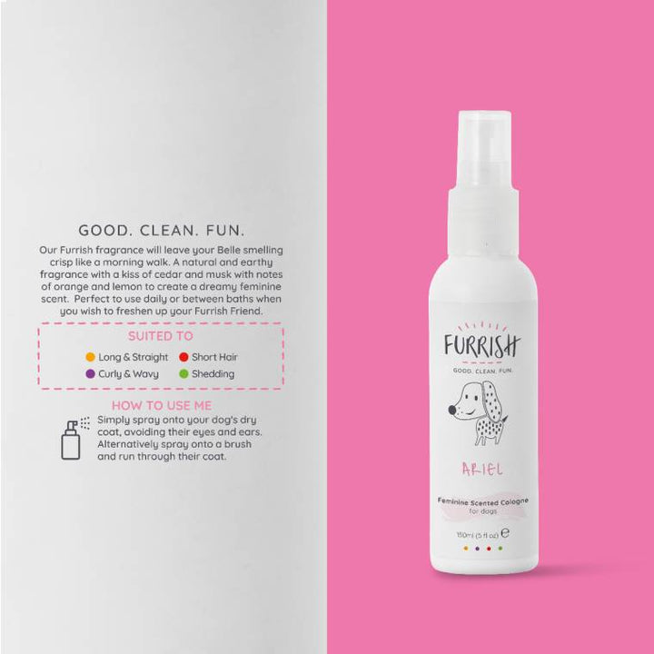 ariel scented cologne for dogs