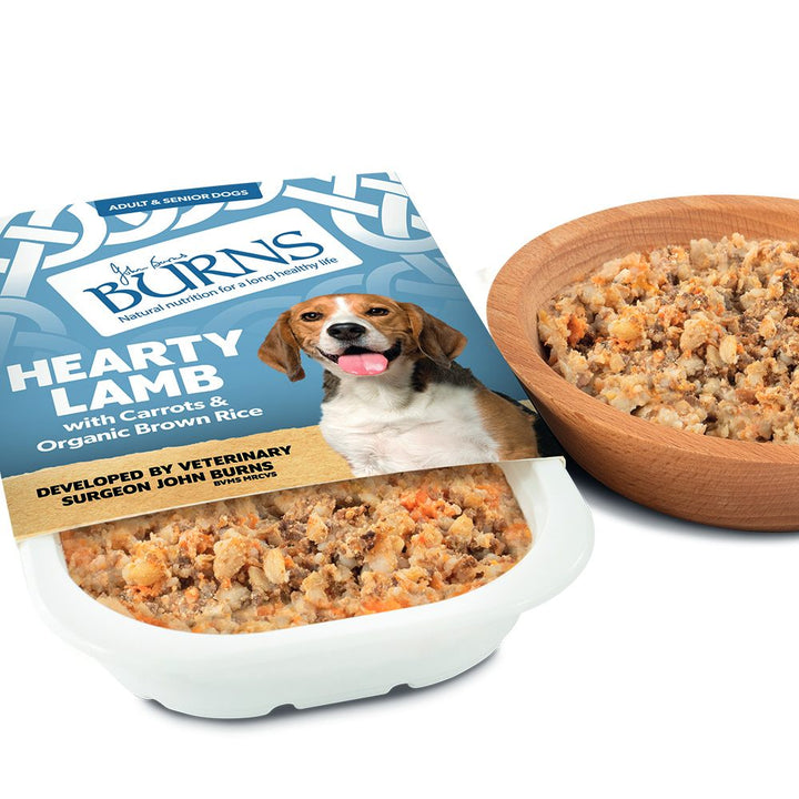 Burns Hearty Lamb with Carrots & Organic Brown Rice 400g - PetWorld