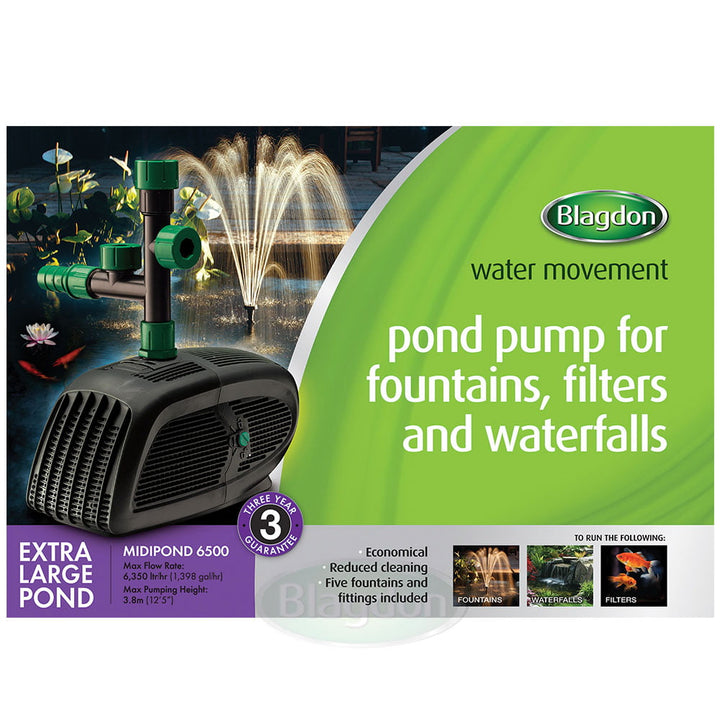 Midipond 6500 Pond Pump - PetWorld
