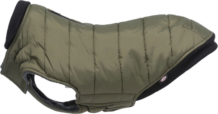 TRIXIE Arlay Dog Coat – Dark Green (XXS, 24 cm)
