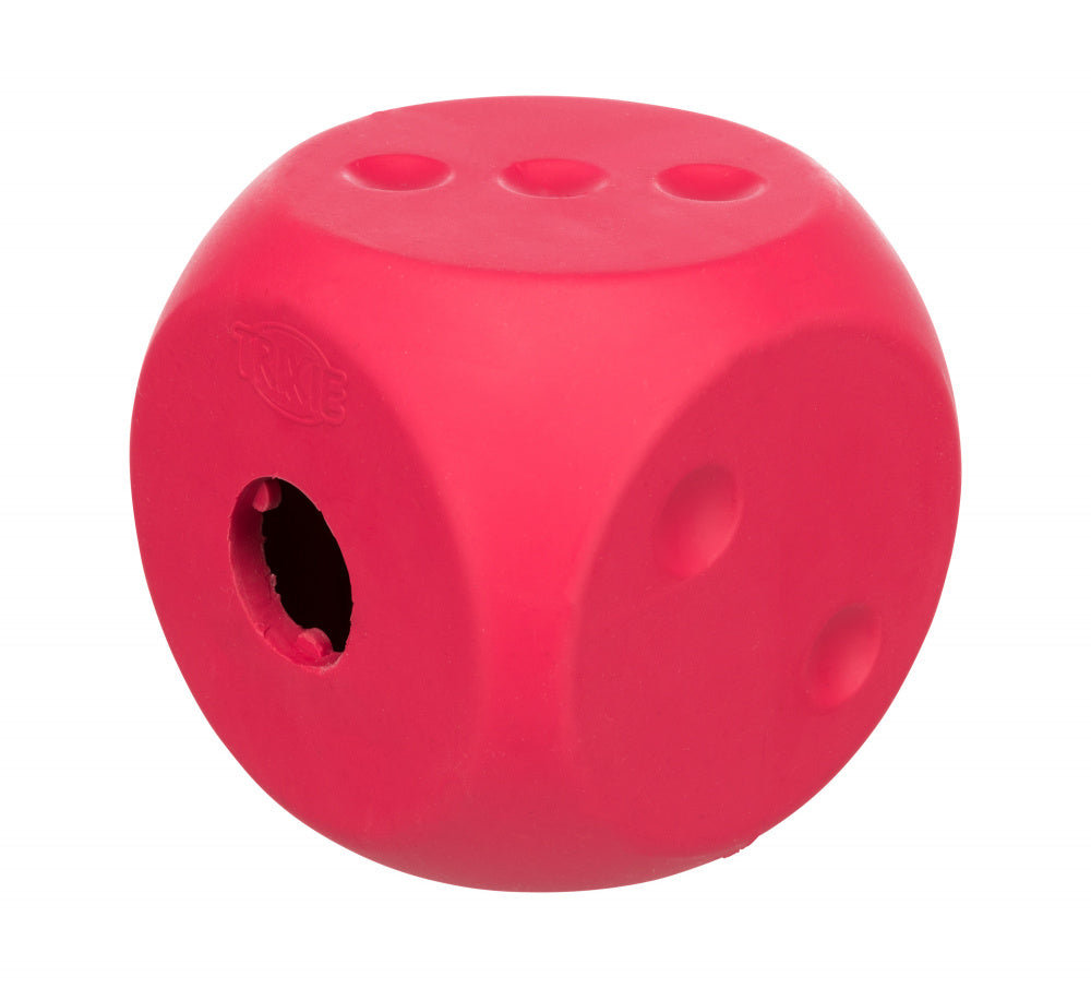trixie snack ball red.