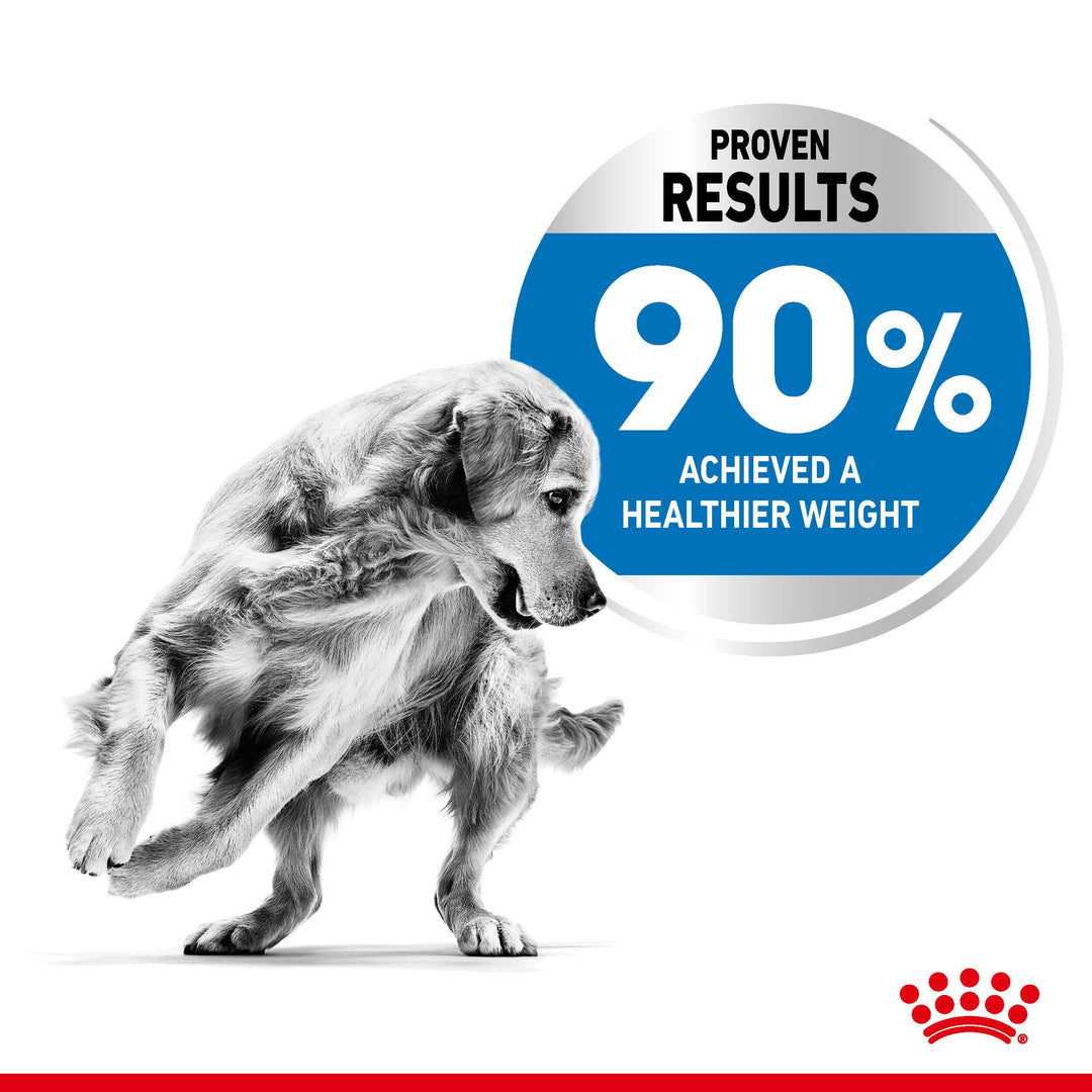Royal Canin Light Weight Care proven results: 90% achieved a healthier weight