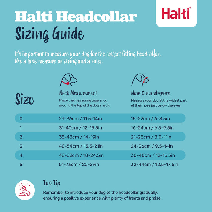 Halti Dog Head Collar Black Size 4