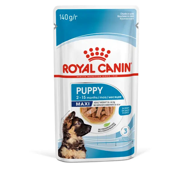 Royal Canin Maxi Puppy food pouch 