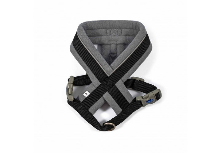 Ancol Viva Padded Dog Harness Black