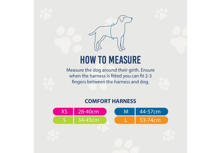 Ancol Viva Comfort Dog Harness Black