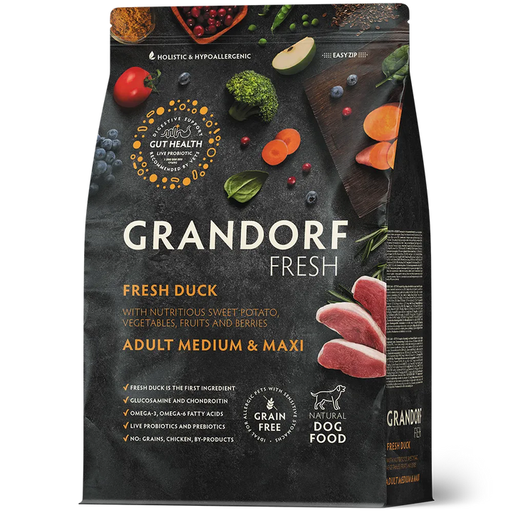 Grandorf Grain Free Duck For Medium and Maxi Breeds