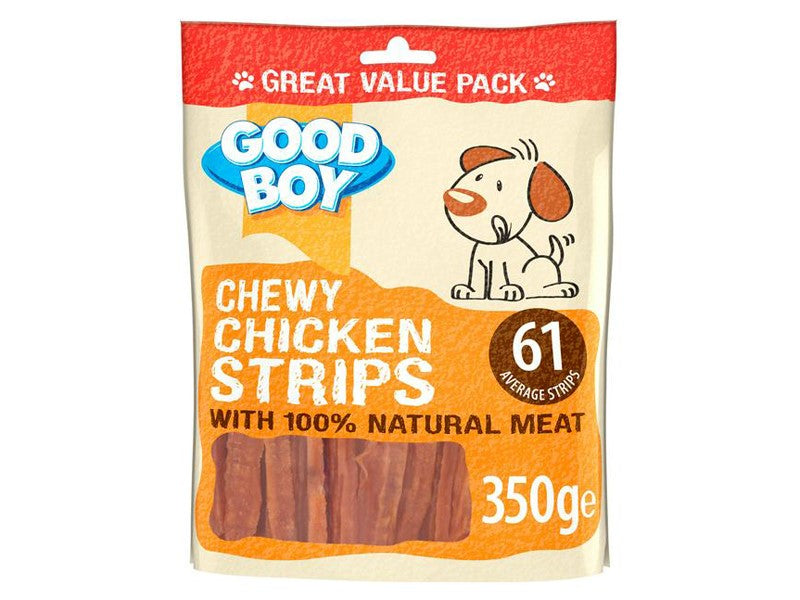Good Boy Chewy Chicken Strips 100g