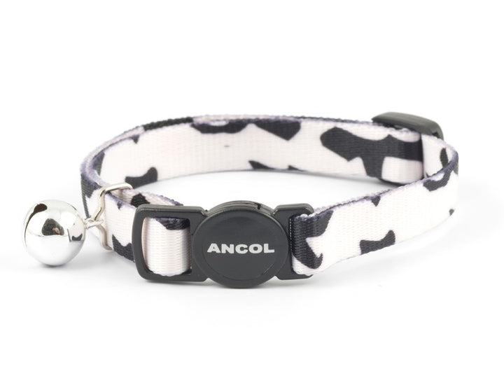 Camouflage Black/White Cat Collar
