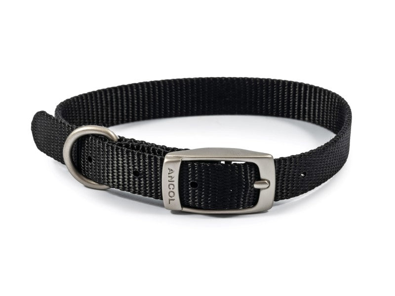 ANCOL S2 NYLON COLLAR 14″ BLACK