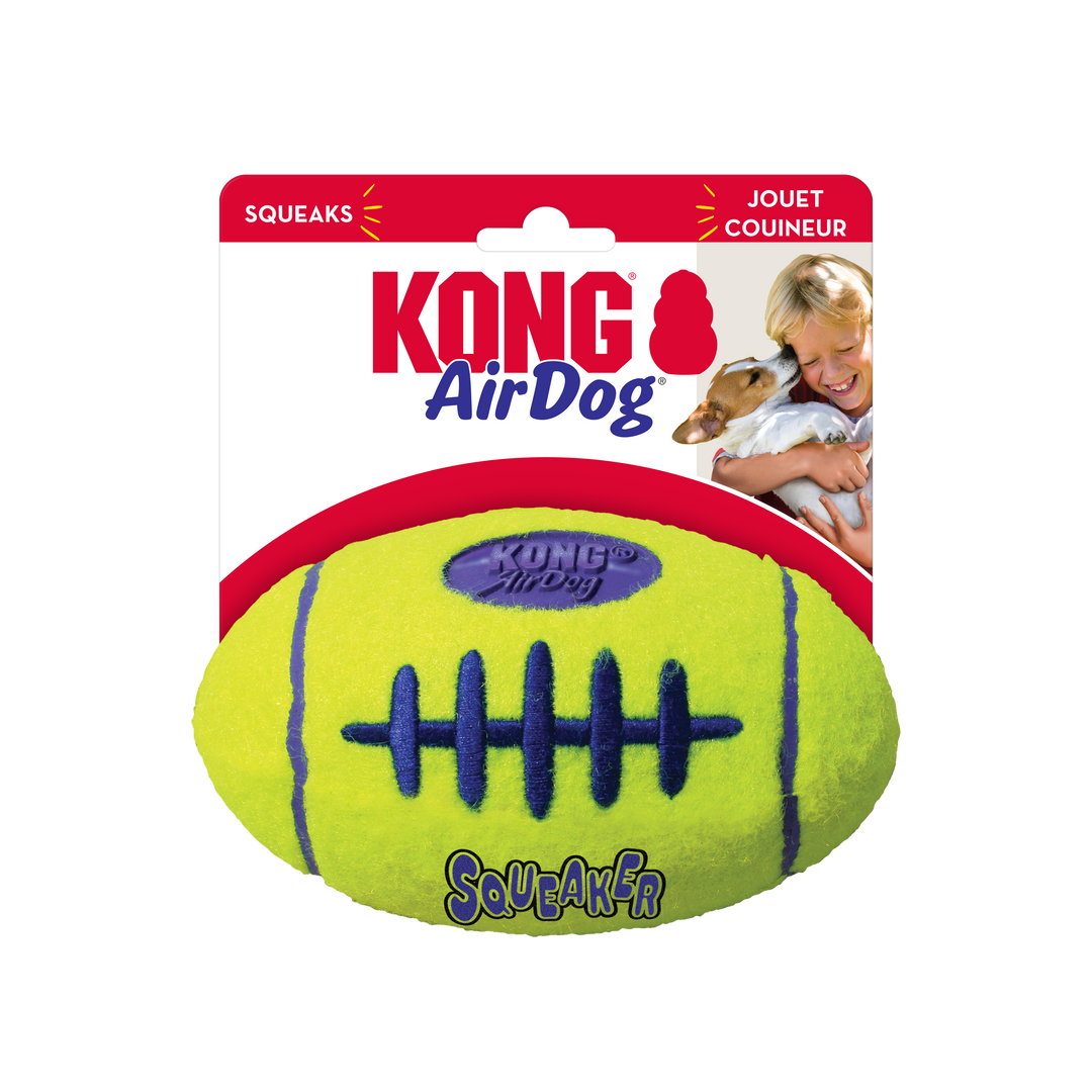 KONG Air Dog Squeaker Football