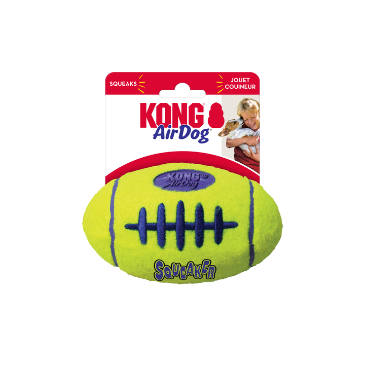 KONG Air Dog Squeaker Football