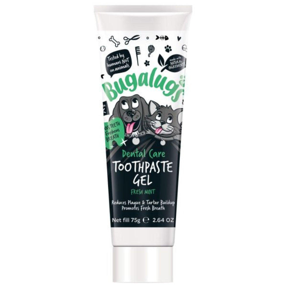 Bugalugs Toothpaste Gel for Dogs & Cats 75g