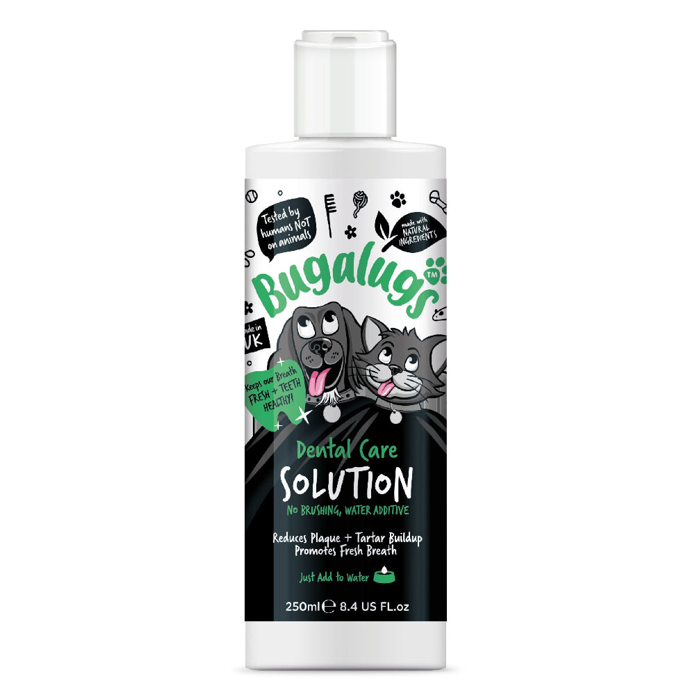 Bugalugs Dental Water Additive for Dogs & Cats 250ml