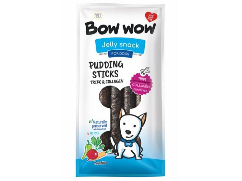 Bow Wow Pudding Stick Tripe&Collagen 6 Pack