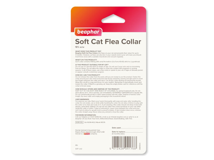 Beaphar Cat Soft Flea Collar Glitter