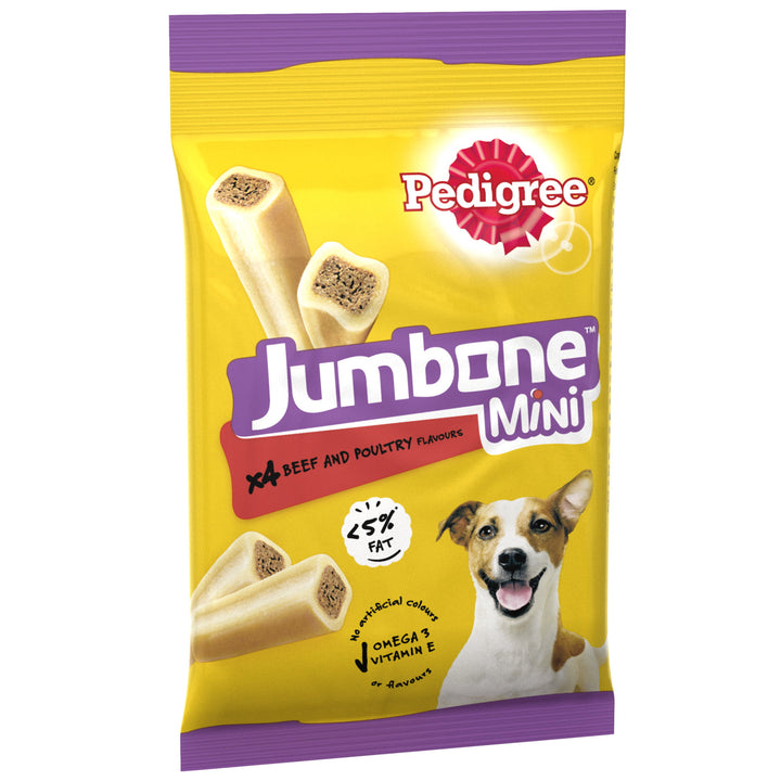 Pedigree Jumbone Mini Beef 4pk