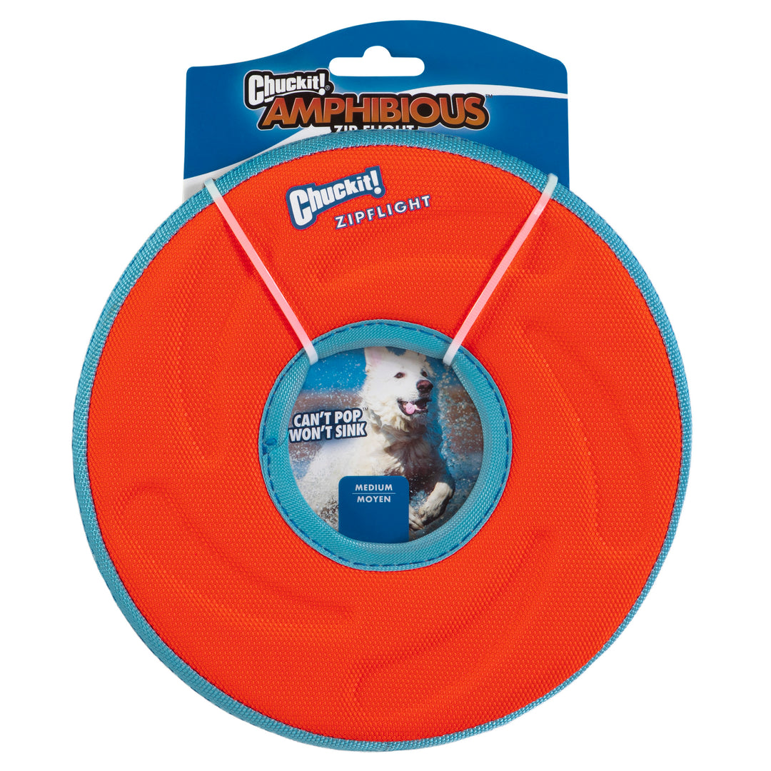 Chuckit! Amphibious Flyer Floating Dog Toy