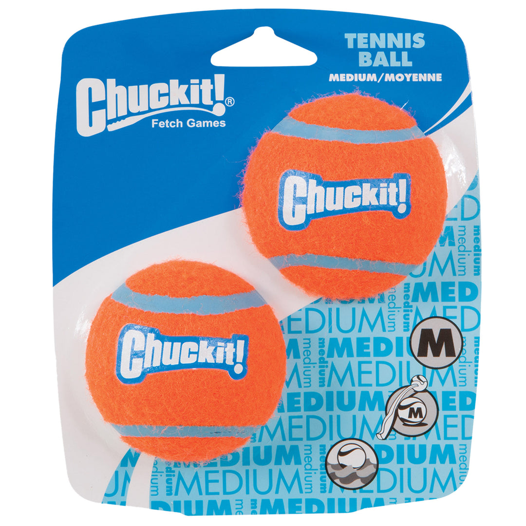 Chuckit! Medium Tennis Balls for Dogs – 2 Pack