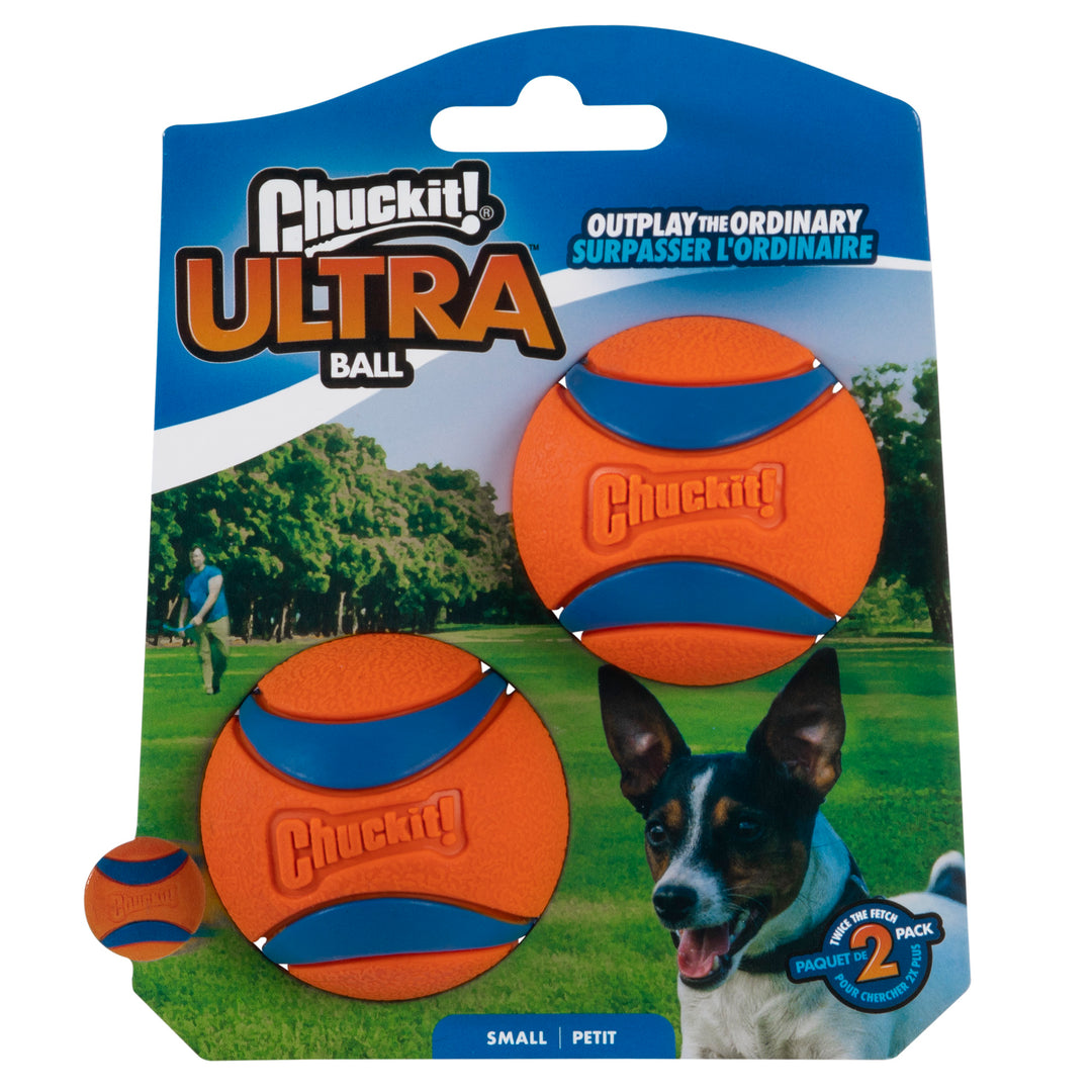 Chuckit! Ultra Ball Dog Toy – Medium 2 Pack