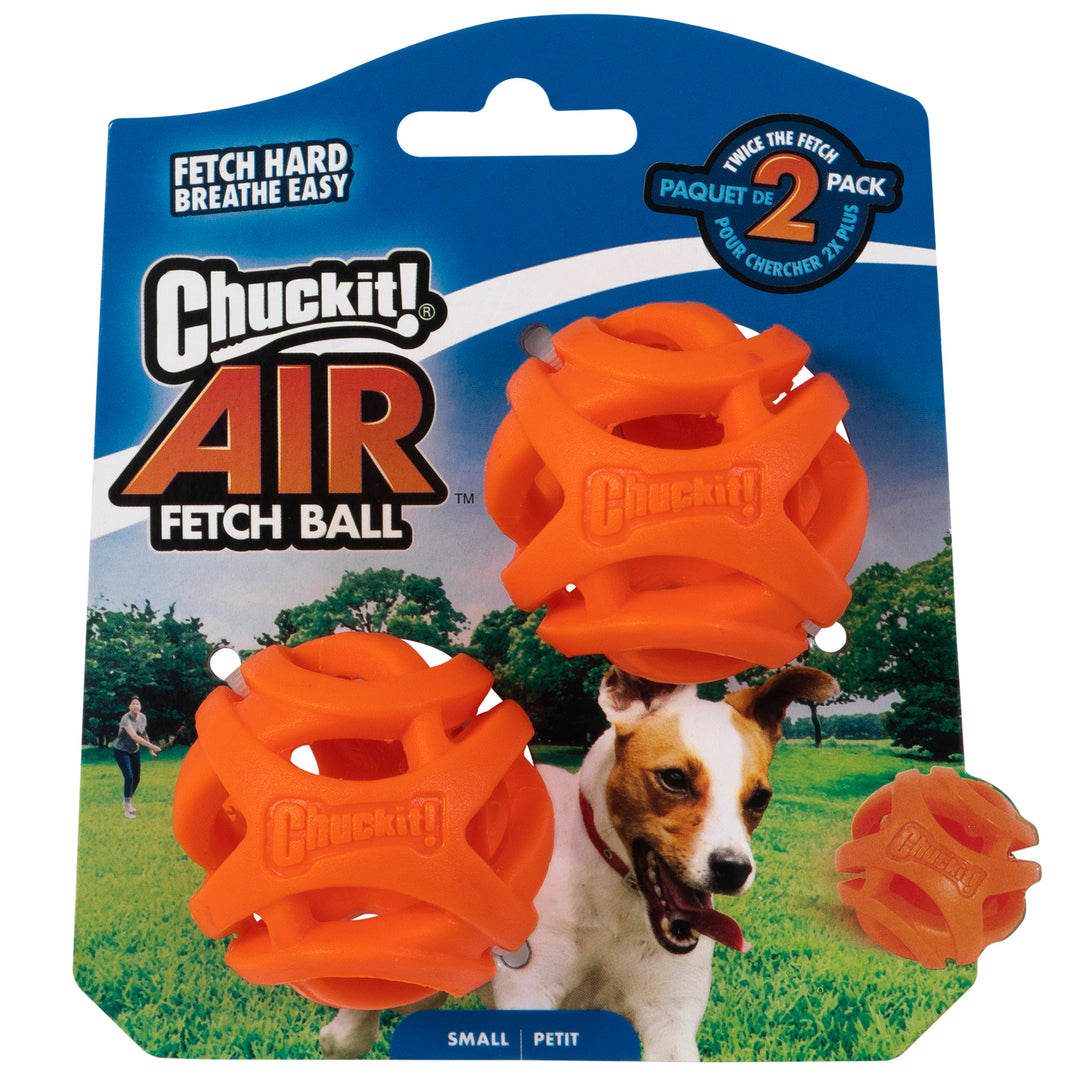 Chuckit! Air Fetch Ball Dog Toy – Medium 2 Pack