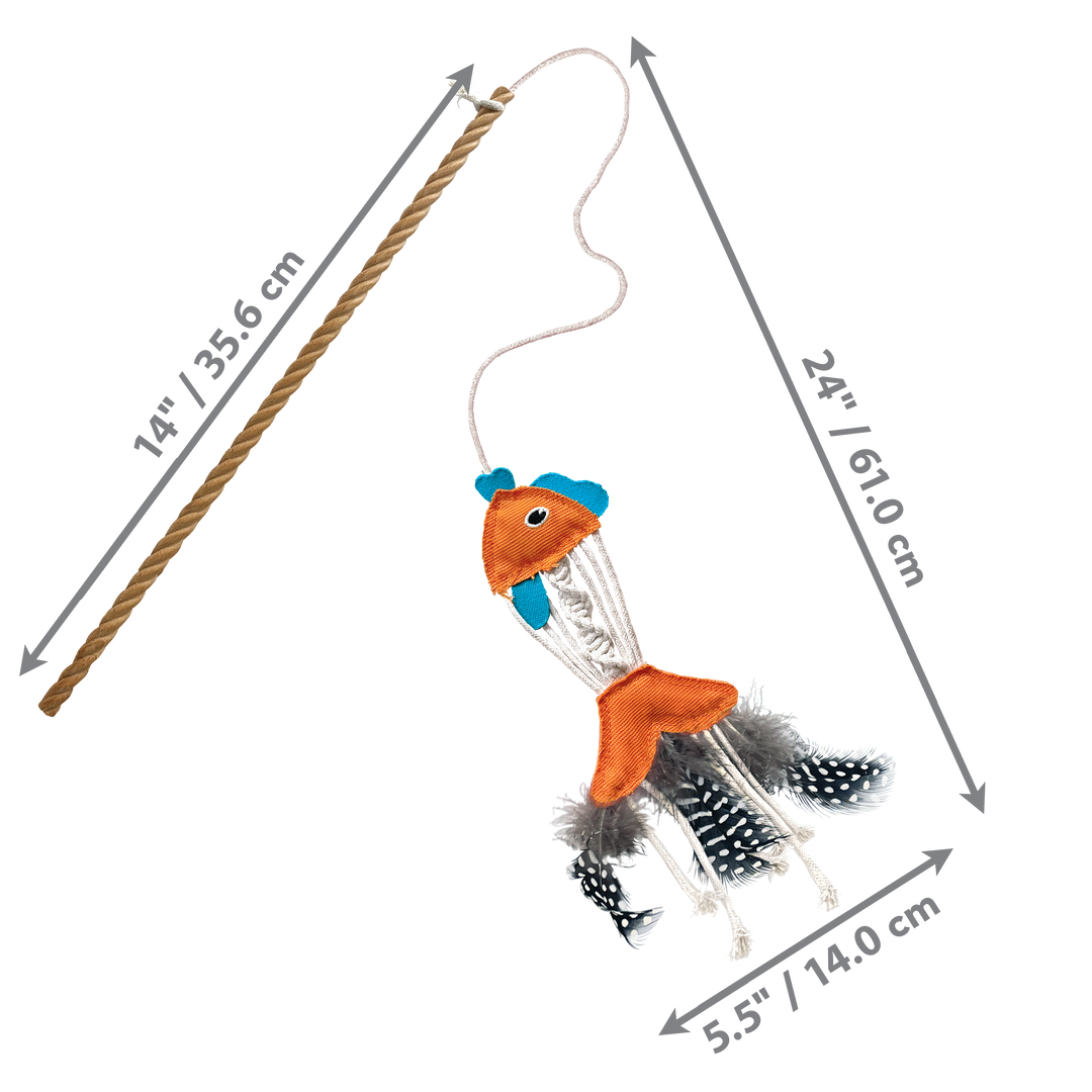KONG Naturals Teaser Fish