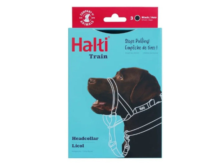 Halti Dog Head Collar Black Size 3
