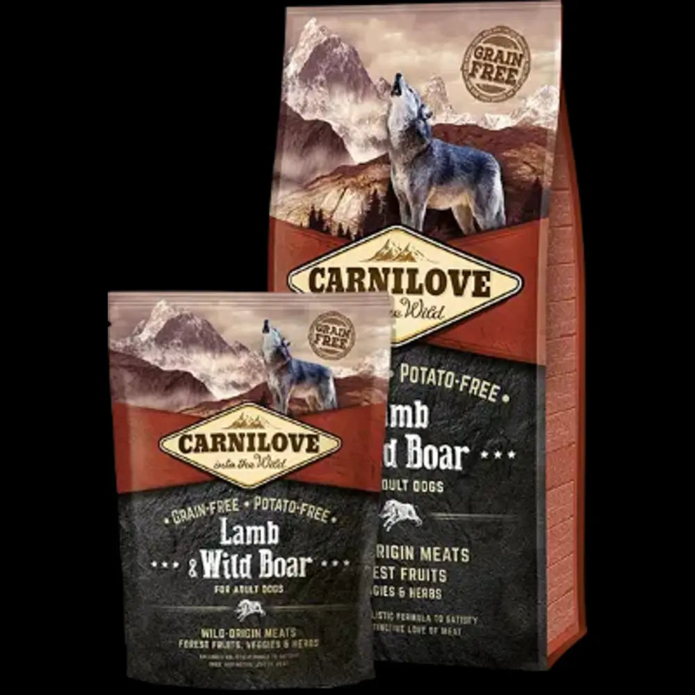 Carnilove lamb and Wild Boar Adult Dog Food