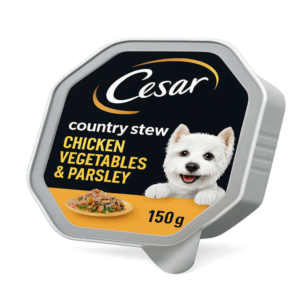 Cesar 150G Foil Country W/  Chicken