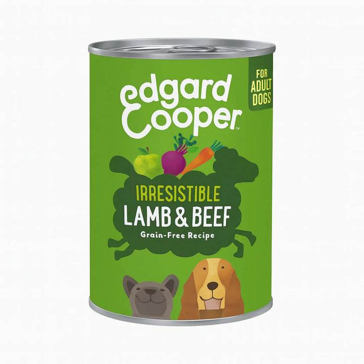 E & Cooper Adult Tin Lamb & Beef 400g