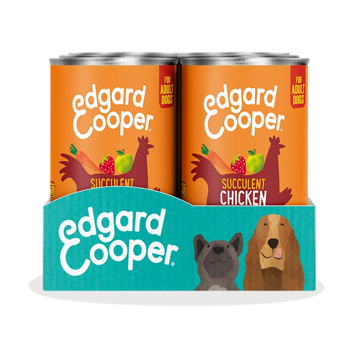 Edgard and Cooper Adult Tin Chicken & Turkey 400g