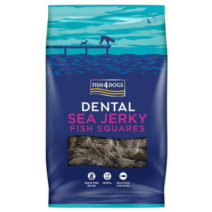 Fish 4 Dogs Sea Jerky Fish Squares 575g