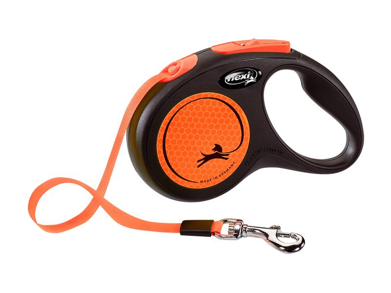 Flexi Neon Reflective Dog Lead 5M Medium