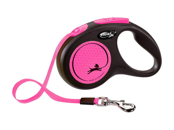Flexi Neon Reflective Dog Lead 5M Medium