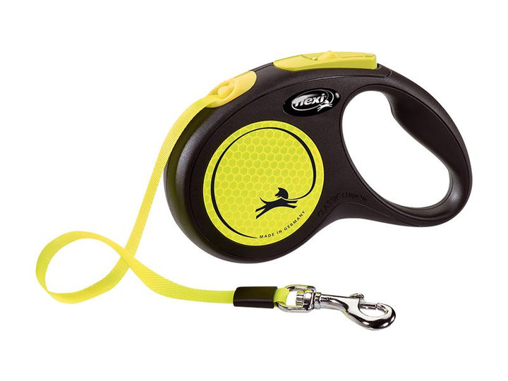 Flexi Neon Reflective Dog Lead 5M Medium