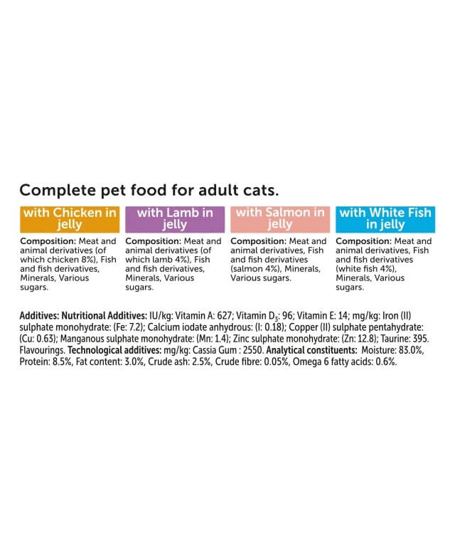 Felix Mixed Selection in Jelly Wet Cat Food 40x85g