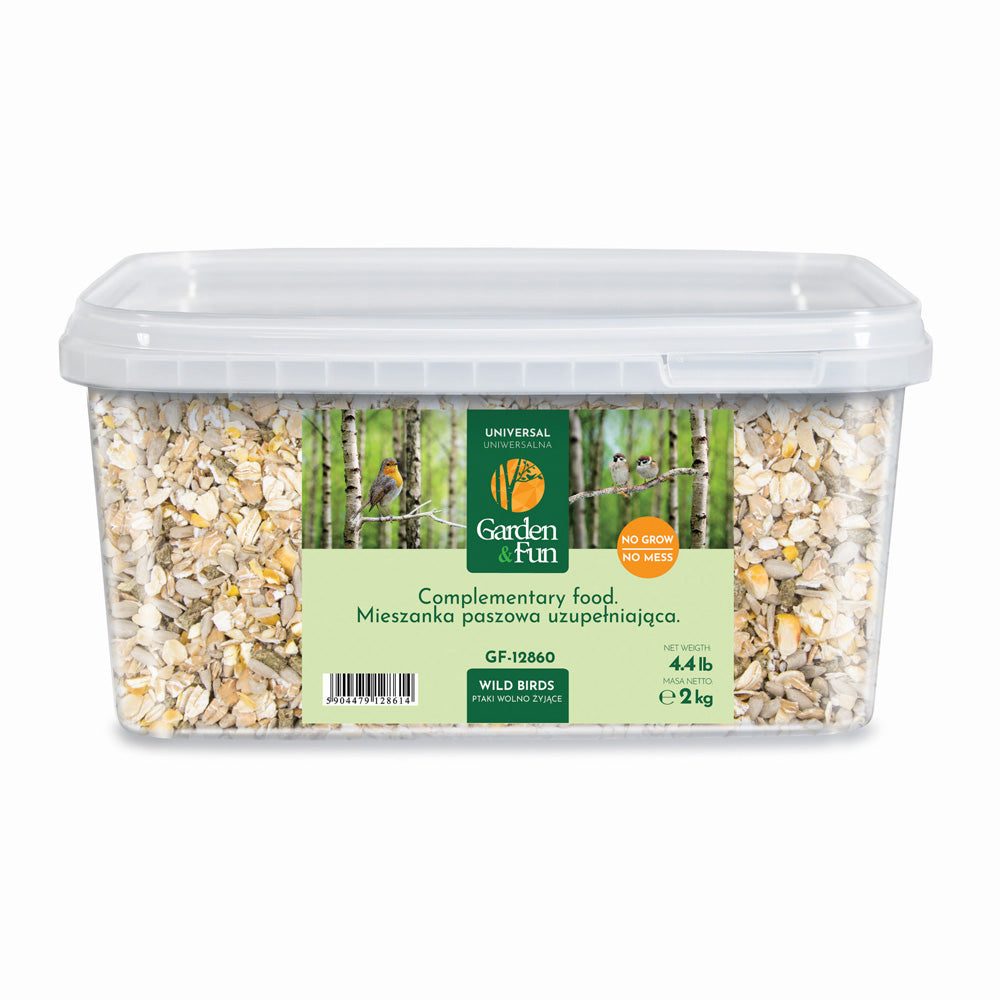 Wild Bird No Grow No Mess 2kg Bucket