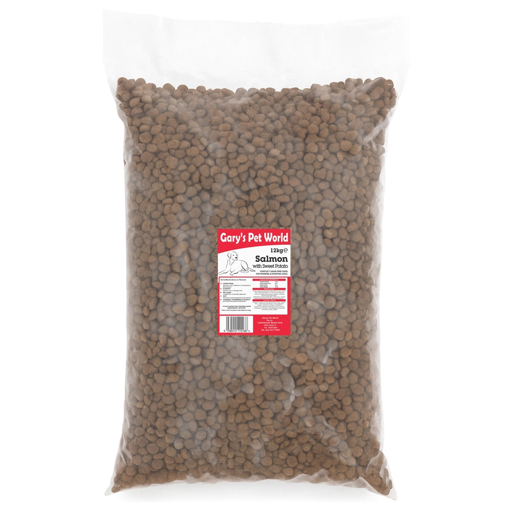 Grain-Free Salmon Dog Food with Sweet Potato 12kg