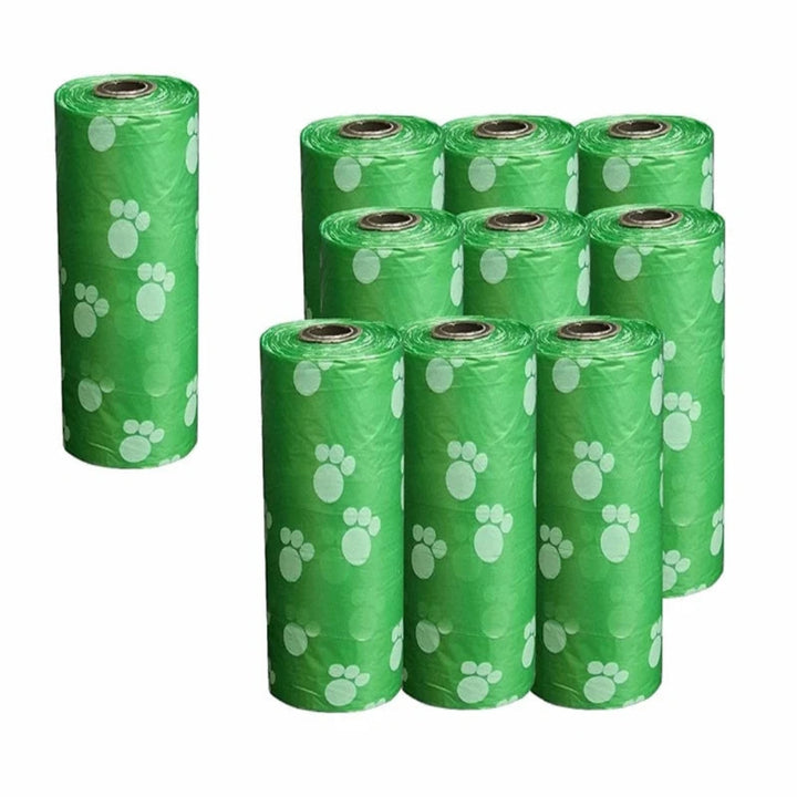 Green Paw Poo Bags