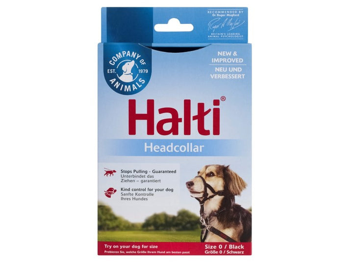 HALTI HEAD COLLAR BLACK SIZE 0