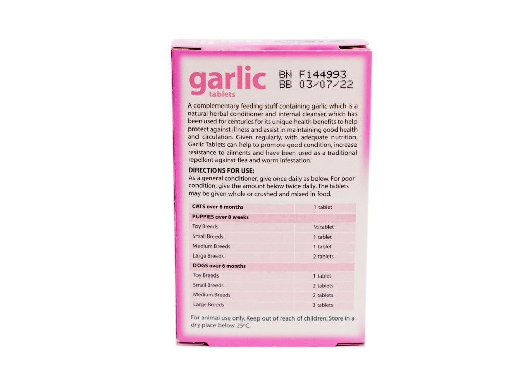 Johnsons Garlic Tablets 40 Pack