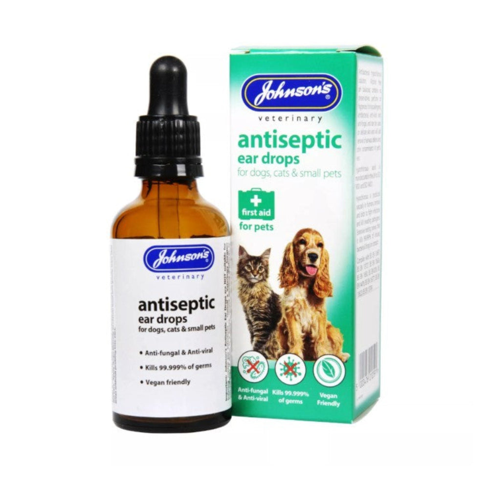 Johnsons Antiseptic Ear Drops 50ml