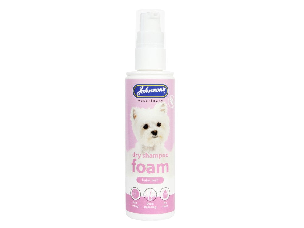 Johnsons Dry Foam Shampoo Baby Fresh 150ml