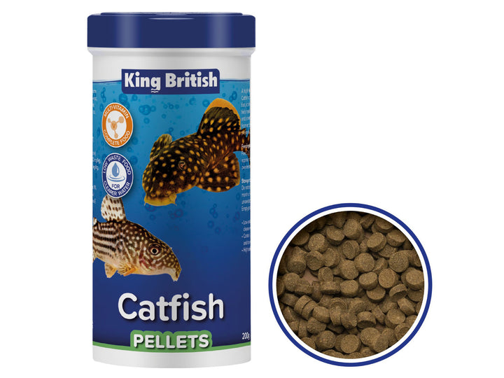 King British Catfish Pellets 200G