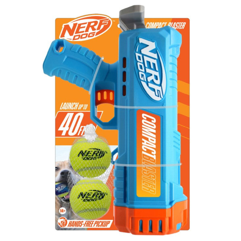Nerf Compact Blaster & Glow Up Balls 12"