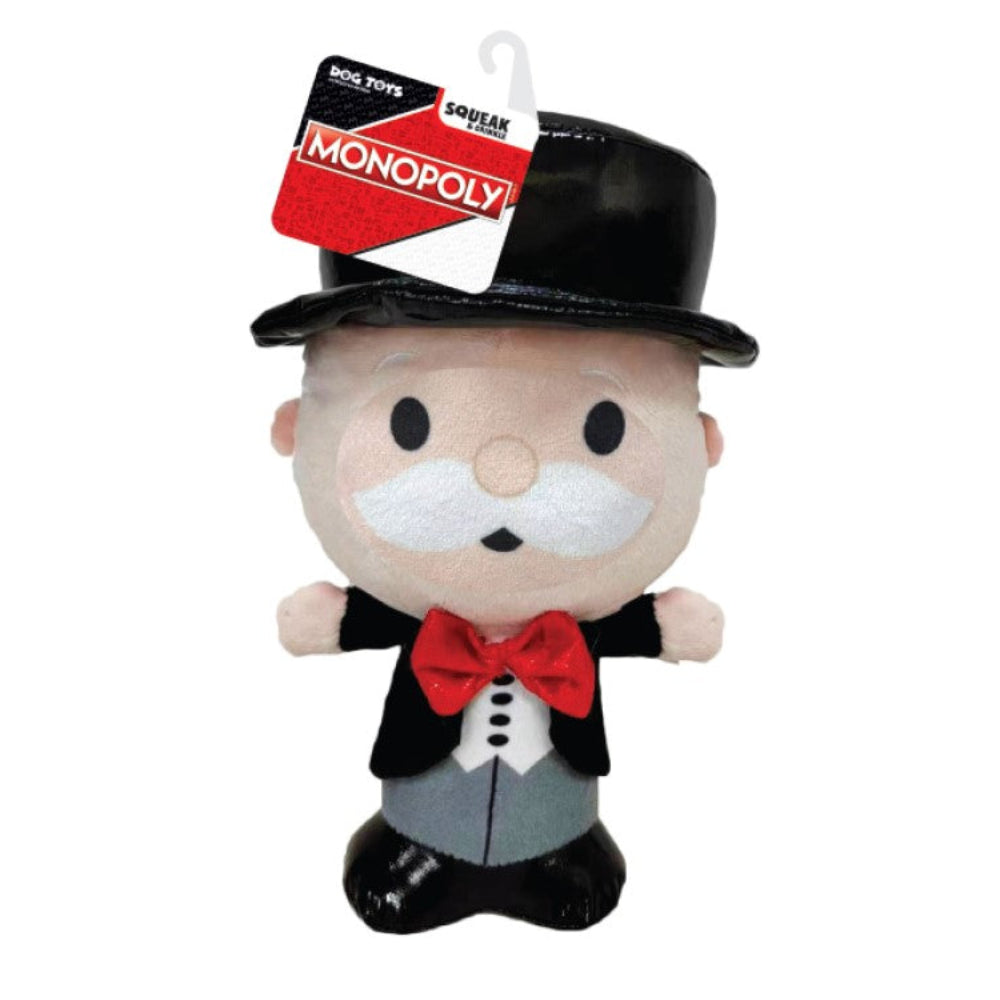 Hasbro Mr Monopoly squeak & crinkle 7"