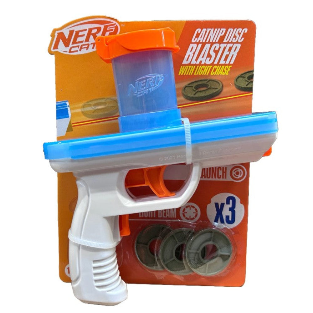 Nerf Cat Catnip Foam Disc Blaster