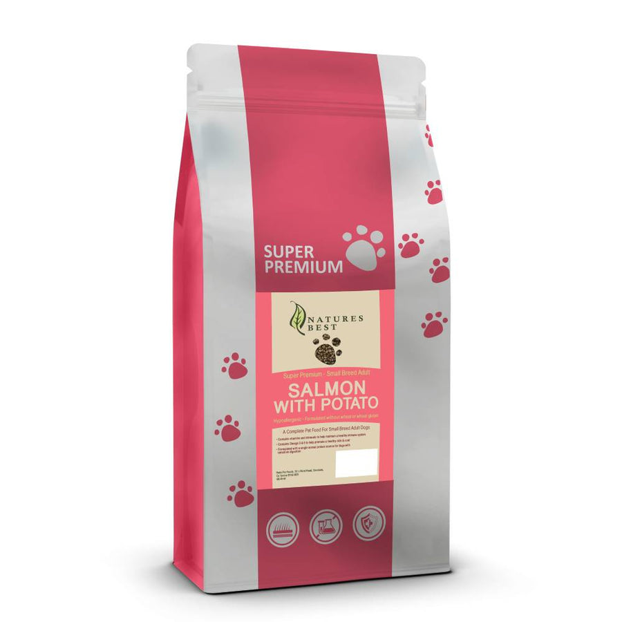 Natures Best Adult Salmon & Potato Small Bite 2kg