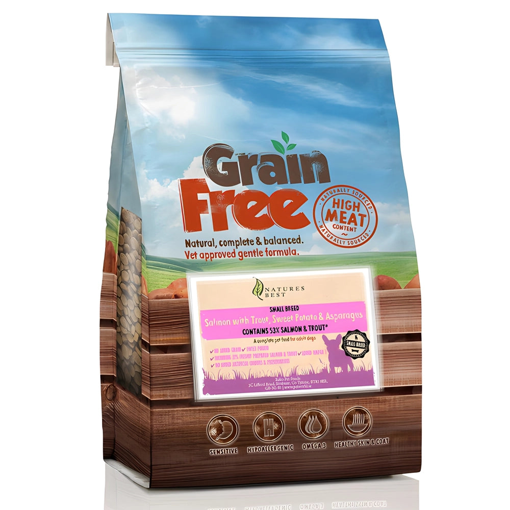 Nature's Best Gluten-Free Salmon & Trout Small Breed Dog Food