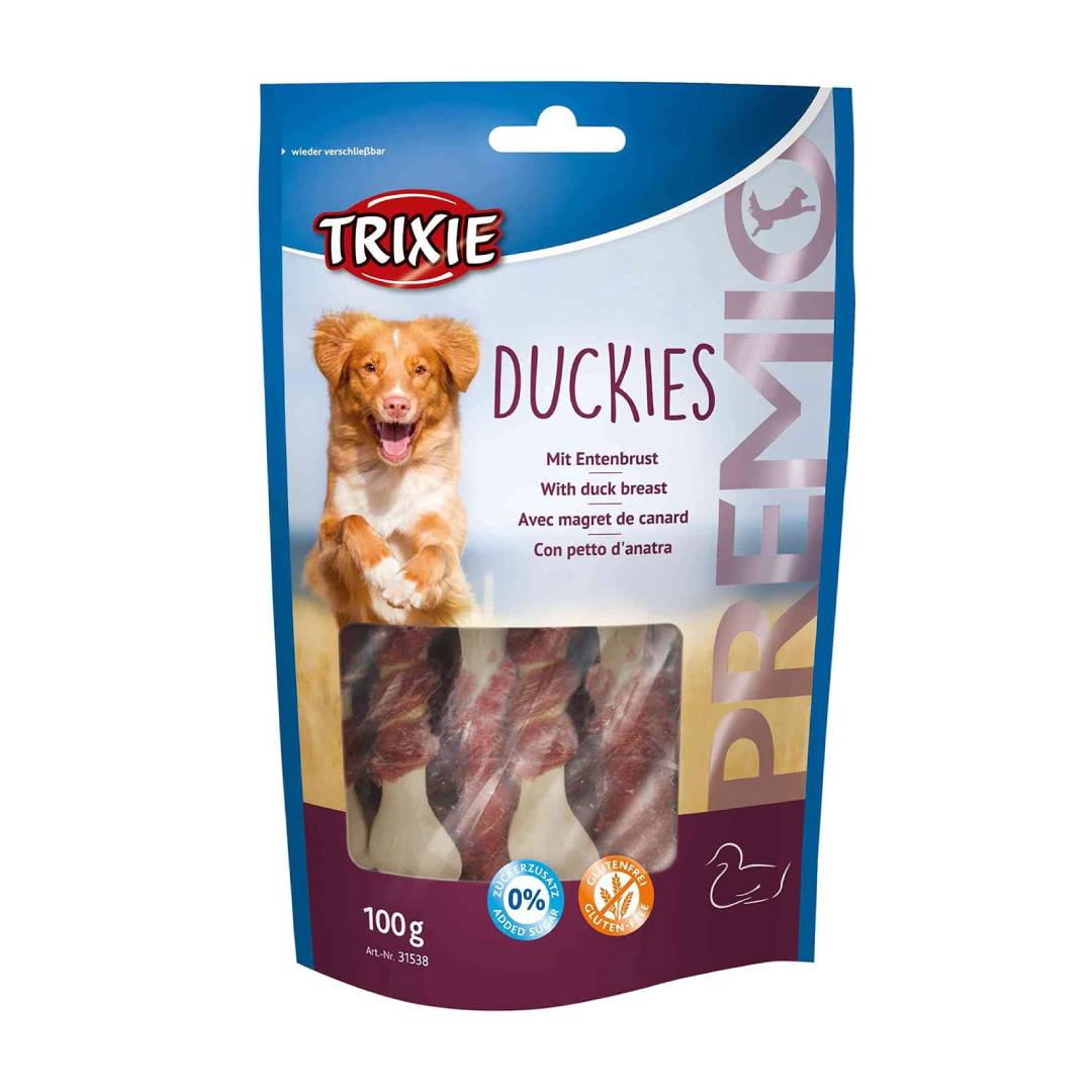 trixie duckies dog treats